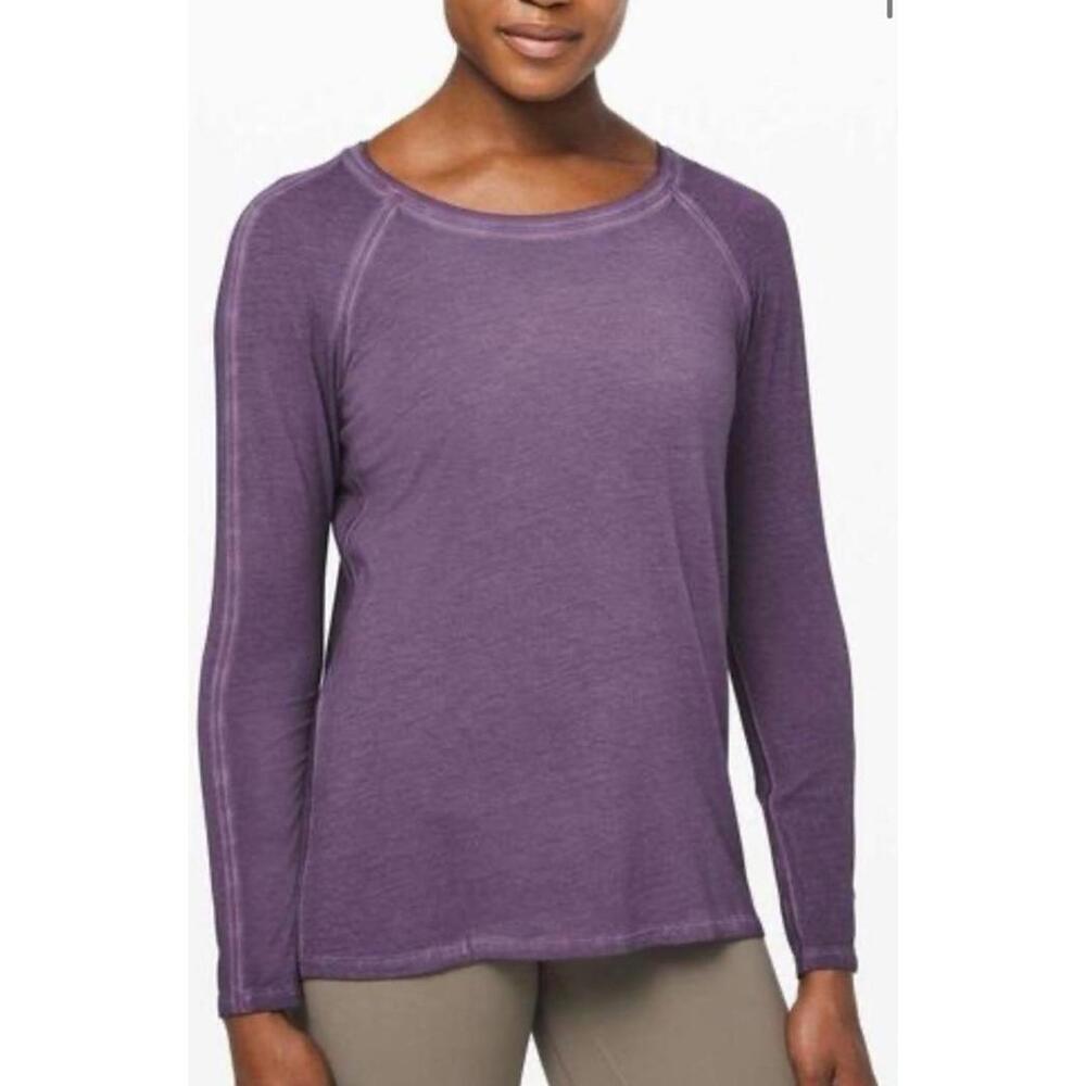 NWT Lululemon Athletica Emerald Long Sleeve Women's Activewear Top sz 8